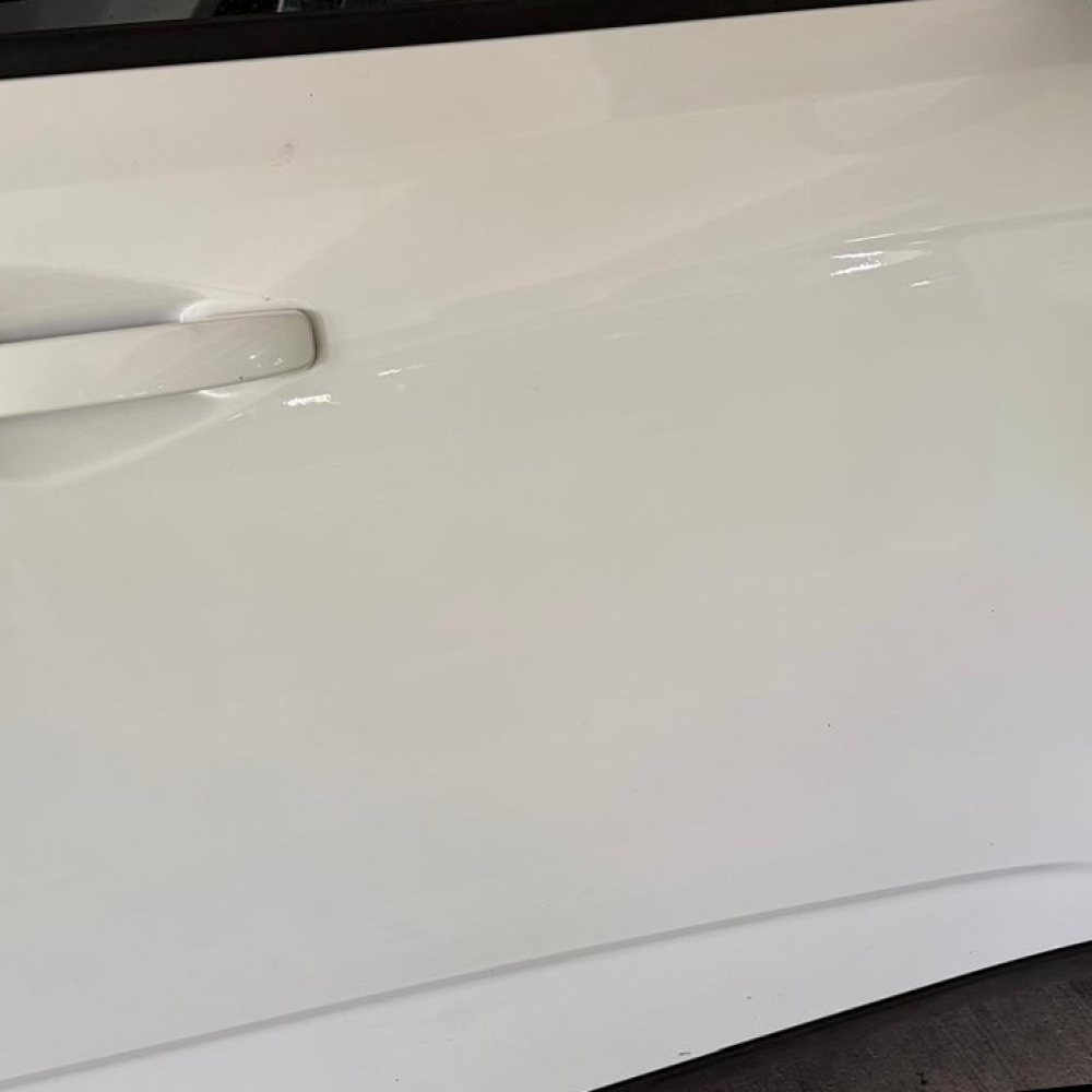After: Door Dent, repaired by ProDent Hawaii on Oahu